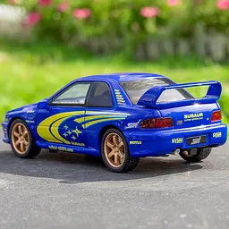 Колекційна металева модель автомобіля АвтоЕксперт Subaru Impreza WRX STI з інерцією, світлом та звуком 1:32 - мініатюра 8