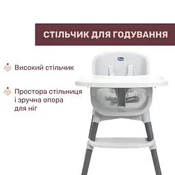 Стільчик для годування 3 в 1 Chicco Polly Zest (87170.77) - мініатюра 5