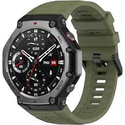 Ремінець DK для Xiaomi Amazfit T-Rex 3 Silicone Sport Band Classic (green)