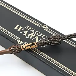 Магічна паличка з вогнем Albus Dumbledore FW1 40 см, чарівна паличка в стилі Гаррі Поттера, що стріляє вогнем, подарунковий набір - мініатюра 7