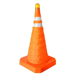 Ліхтар-конус дорожній Mactronic Traffic Cone Orange L-NJ01-ROHS складний IPX6 Помаранчевий - мініатюра 3
