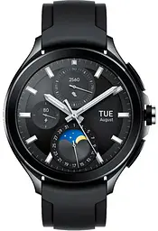 Смарт-годинник Xiaomi Watch 2 Pro LTE Black Case with Black Fluororubber Strap - мініатюра 3