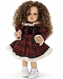 Реалістична Кукла Реборн 55 см повністю вінілова Doll Reborn Baby К0100510