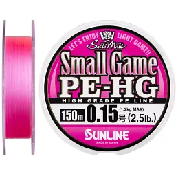 Шнур Sunline S мall Ga мe PE-HG 150м 0.2/0.076 мм 3 lb/1.6 кг