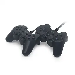 Геймпад подвійний Gembird JPD-UDV2-01 Black USB