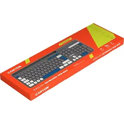 Клавіатура Canyon HKB-W03 Wireless UA Grey (CNS-HKBW03DG) - мініатюра 5