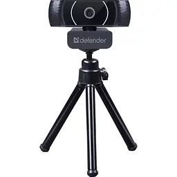 Веб-камера Defender G-lens 2590 QHD 2K 1440p, 3.7МП чорна - мініатюра 10
