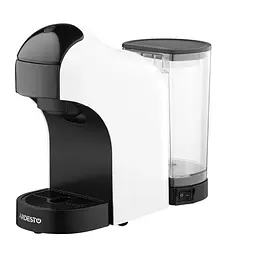 Кофеварка Ardesto YCM-CNDE, White/Black 1400W капсульная 0.8 л капсулы Nespresso Nescafe Dolce Gusto молотый кофе