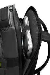 Рюкзак 15.6'' American Tourister URBAN TRACK BLACK/LIME 45x34x33 MD1*19212 - мініатюра 3