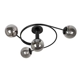 Люстра кульки модерн Levistella 761LX04-4 BK+BK