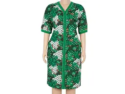 Халат HETAI жін бавовна арт.S-40 р.64 (18XL) зелений