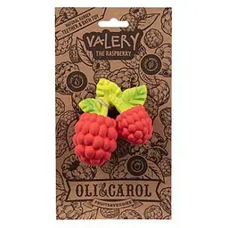 Прорізувач Oli & Carol Малина Валері червоний із салатовим (L-RASPBERRY-UNIT) - мініатюра 2