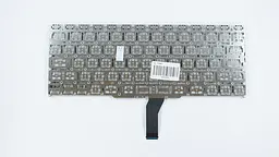 Клавіатура для ноутбука APPLE (MacBook Air: A1370, A1465 (2011-2015)) rus, black, SMALL Enter