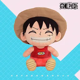 М'яка іграшка Ван Піс Монки Д. Луффі One Piece Monkey D. Lyffu 30 см CH OP MDL - мініатюра 2