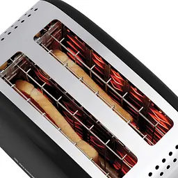 Тостер Russell Hobbs Colours Plus 1600 Вт нержав. підігрів розморозка чорний - мініатюра 8