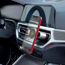 Тримач BOROFONE Cool move air outlet magnetic car holder extended version BH47 - мініатюра 3