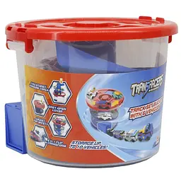 Автотрек-відро з машинками TransRacers, 6 шт. (YW463883) - мініатюра 2