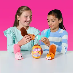 Інтерактивна м'яка іграшка "Білочка" Pets and Robo Alive 9565E, серії PETS ALIVE - мініатюра 4