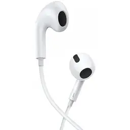 Навушники Baseus Encok Wired H17 (3,5mm) white NGCR020002 - мініатюра 4