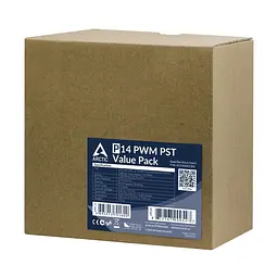 Корпусний вентилятор 140 мм Arctic P14 PWM PST 5pcs ACFAN00138A Black - мініатюра 4