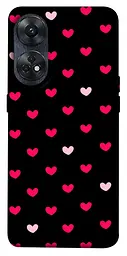 Чохол Demsky Little hearts для Oppo Reno 8 T 4G