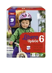 Підгузки-трусики Libero Up&Go 6 (13-20 кг), 18 шт. - мініатюра 2