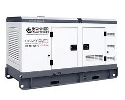 Дизельна однофазна електростанція Konner&Sohnen 16/17.6 кВт KS 18-1DE-G - мініатюра 4