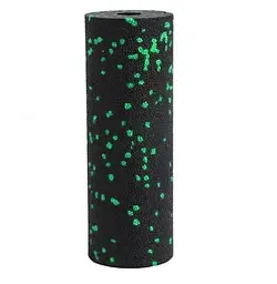 Масажний ролик (роллер) гладкий PowerPlay PP-4346 Mini EPP Foam Roller Чорно/Зелений (15,3x5,3 см) (PP_4346_Green_(15*5)) - мініатюра 2
