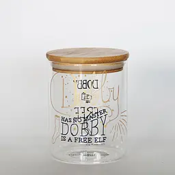  Банка скляна для зберігання Warner Bros. Harry Potter Dobby з бамбуковою кришкою 450 мл (85005873) - мініатюра 7