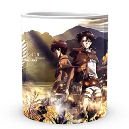 Кухоль GeekLand Атака Титанов Attack on Titan спина до спини AT.02.55 330 мл білий - мініатюра 3