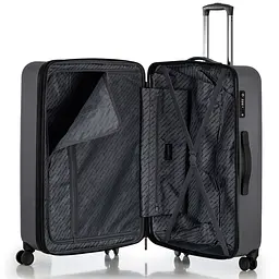Валіза велика Swissbrand Berlin (L) полікарбонат Grey (SWB_LHBER801L) - мініатюра 3