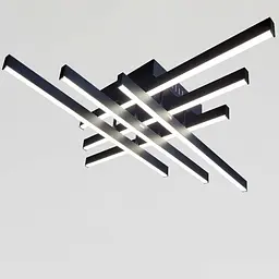Стельова LED-люстра Art YDH220505-6 BK - мініатюра 3