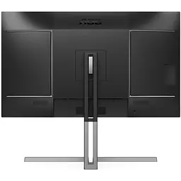 TFT 31.5" AOC U32U3CV, Nano IPS, UHD, 2xHDMI, DP, USB-C, RJ-45, USB-hub, HAS, Pivot, кол.,чорно-сріб - мініатюра 6
