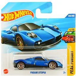 Базова машинка Hot Wheels Peak Porsuit Pagani Utopia синя (5785) JBB38-N521