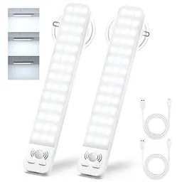Датчик руху під освітленням шафи USB, що перезаряджається 42LED Ylatoial 2 шт.