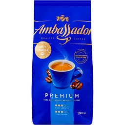 Кава в зернах Ambassador Premium 500 г (843949) - мініатюра 2