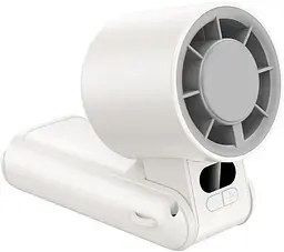 Вентилятор портативний HOCO HX603 white - мініатюра 3