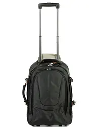 Дорожня сумка-рюкзак на колесах Airtex 560/1 48х35х19см XS 18,3л Темно-сірий