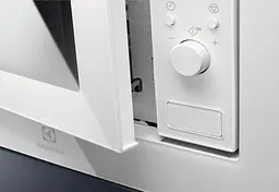 Мікрохвильова піч Electrolux вбудована 17л електронне керування 700Вт дисплей білий - мініатюра 3