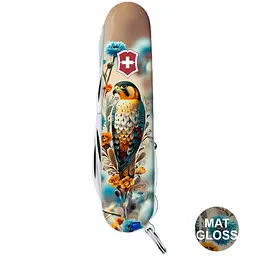 Ніж Victorinox Huntsman Ukraine 91мм,15функ ,Шляхетний Сокіл - мініатюра 3