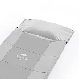 Спальний мішок із подушкою Naturehike NH22MSD01 (220 x 80 см) Сірий - мініатюра 4