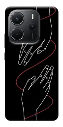 Чохол Demsky Плетення рук для Xiaomi Redmi Note 14 4G (Europe version)