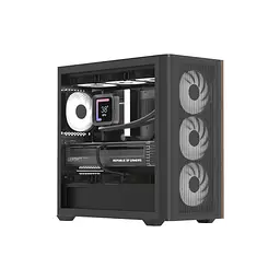 Корпус для ПК AeroCool D301A-G-BK-v2 Black (ACCS-DS03043.11) - мініатюра 1