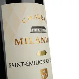 Вино Chateau Milandre 2019 AOP Saint-Emilion червоне сухе 0.75 л  - мініатюра 3