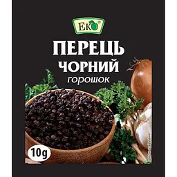 Перець чорний Еко горошок 10 г (1778)