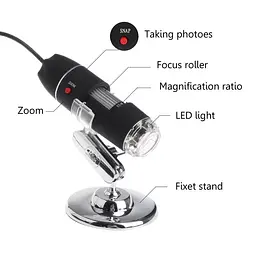 USB мікроскоп цифровий Ootdty DM-1600 (0x-1600x) з LED підсвічуванням (100094) - мініатюра 5