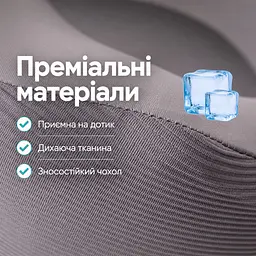 Подушка дорожня ортопедична з кейсом Idea Travel Premium ефектом пам'яті 27х26х17 см (8-36364) - мініатюра 9