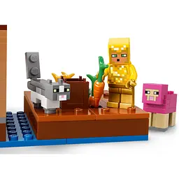 Конструктор LEGO Minecraft Напад викликача на село (21596) - мініатюра 6