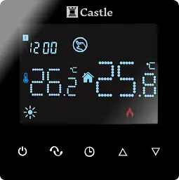 Сенсорний програматор Castle AC606H чорний