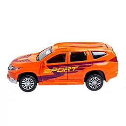 Автомодель Технопарк Mitsubishi Pajero Sport, 1:32, помаранчевий (PAJERO-S-SPORT) - мініатюра 2